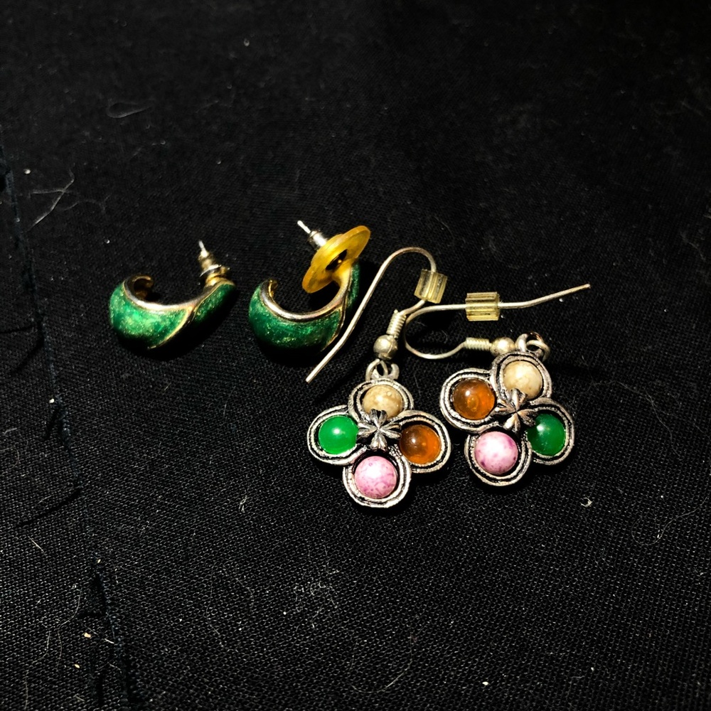 Colorful earrings